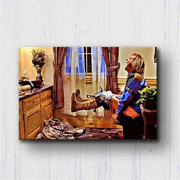 Funny Bathroom Toilet Scene Wall Art Prints Poster Canvas Artwork for Bathroom Washroom Wall Decor Unframed