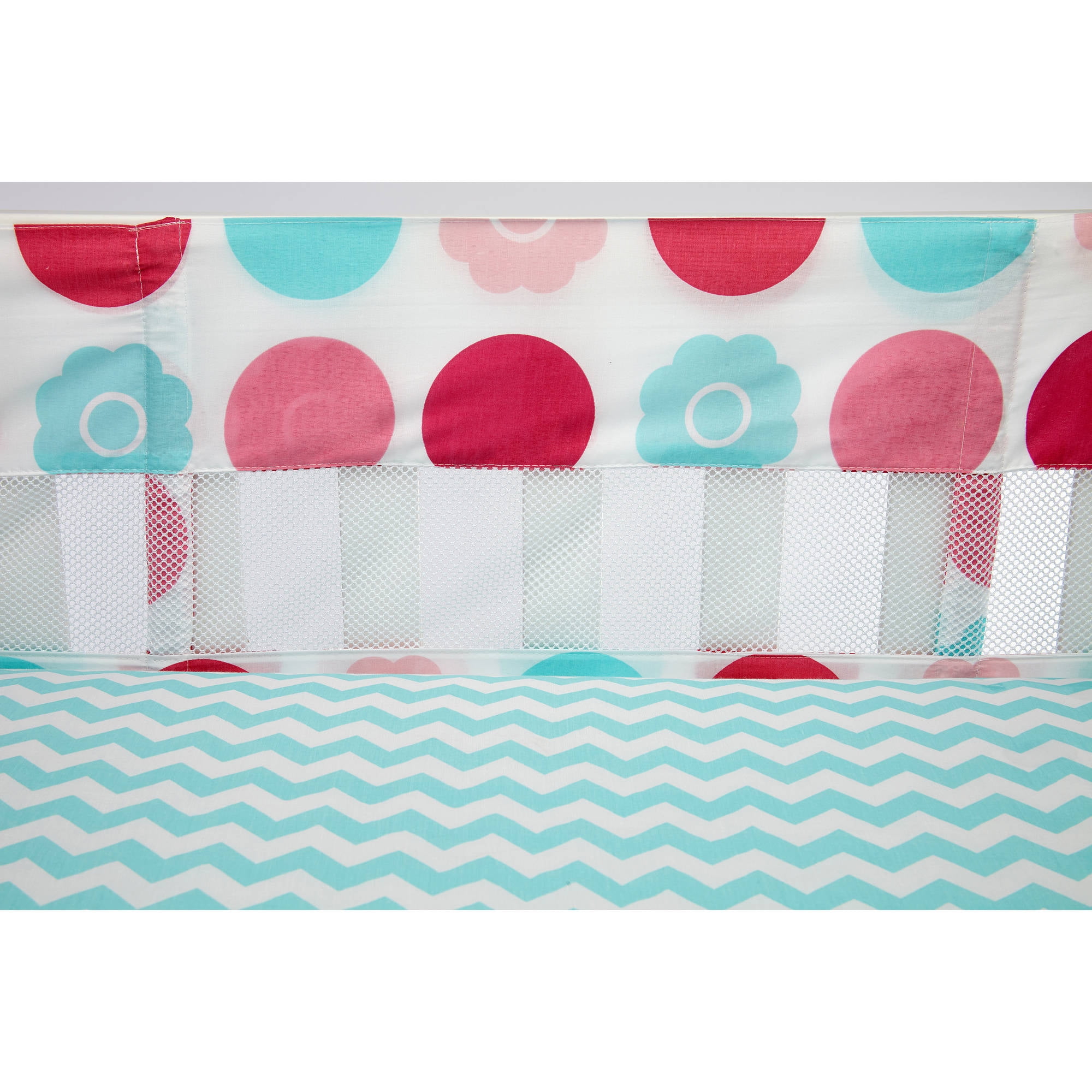 Tickled Pink Little Bedding by NoJo 3 Piece Crib Set