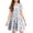 Purple, variant on Grblisyd Girls Summer Dress Casual Cute Floral Print Short Sleeve Dresses Girls Crew Neck Sundress 7-8 Years