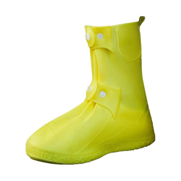 Cubierta Impermeable Para Zapatos Adultos Protector De Botas Antideslizante Cubierta Para Botas De Lluvia XXL Amarillo Sunnimix Cubierta de botas