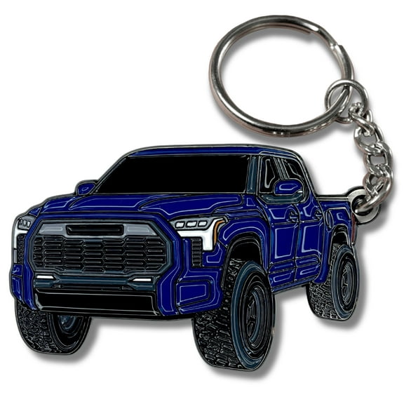 Accessories Metal Tundra Keychain 2024 2023 - Key Ring Fob Cover Ring Key Chain Toy Gift Truck