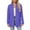 Purple, variant on Womens Cardigan Solid Casual With A Front Pocket Long Sleeved Loose And Thin Design Outfits Clothes