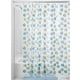 thumbnail image 1 of Cortina de ducha InterDesign Fishy 183 x 183 cm, color azul y verde, 1 of 9