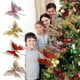 thumbnail image 1 of Adorno de mariposa 3D 3D de doble capa - Rojo, oro rosa, rosa - Decoración DIY de árbol de Navidad y corona de 9,84x6,3 pulgadas, 1 of 6