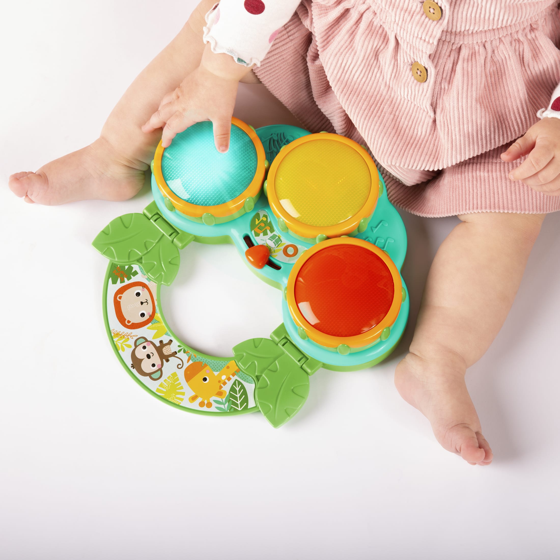 Bright Starts Safari Beats Musical Drum Toy photo 6