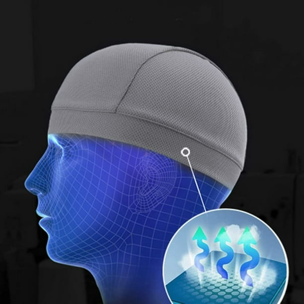 Cooling Skull Cap Helmet Liner - Sweat Wicking Beanie Caps Head Wraps for  Men and Women 