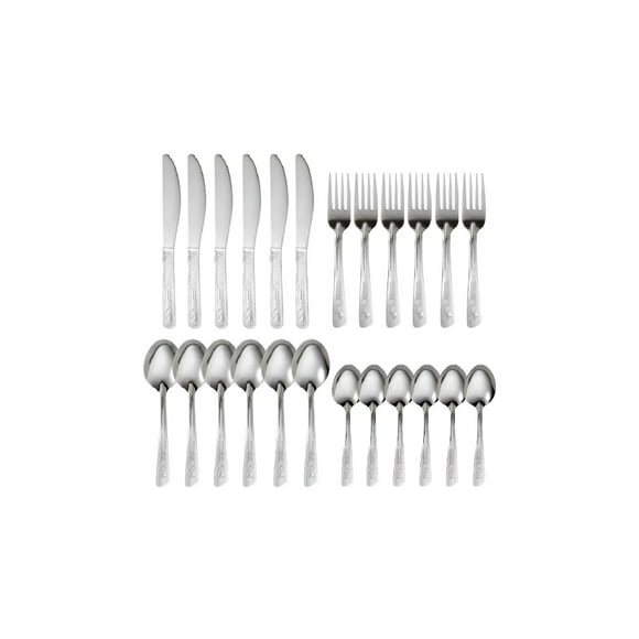Juego De Cubiertos Moven Acero Inoxidable Kit De 24 Maya