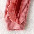 thumbnail image 6 of Baby Bodysuits Unisex Bodysuit Boys Girls Clothes Newborn Baby Girl Ruffle Long Sleeves Corduroy Romper Bodysuit,corduroy romper 0-1 Months, 6 of 9