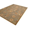 thumbnail image 3 of EORC F6003BL 7.83 x 11.17 ft. Pankaj Blue Wool Florance Area Rug, 3 of 4
