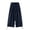 Dark Blue, variant on XFeng Men Drawstring Wide Leg Jogger Pants Convertible Trousers