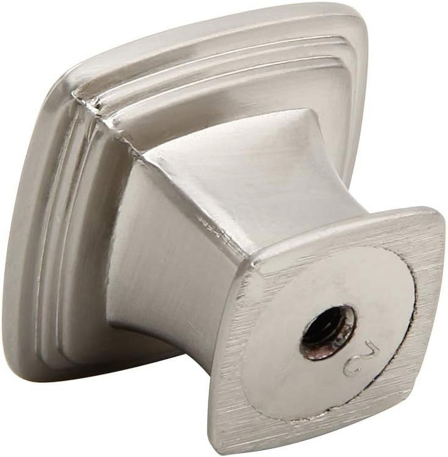 Silverline K2023-BSN Cabinet Hardware Knob 10 Pack 31L x 31W x 25H (mm) Brushed Satin Nickel