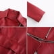 thumbnail image 3 of Dobladillo desmontable con cremallera informal de cuero para mujer disponible en 5 colores, 3 of 4