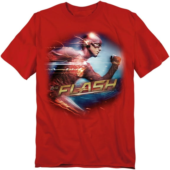 The Flash T-Shirt Fastest Man Unisex Graphic Tee For Men & Women Red 