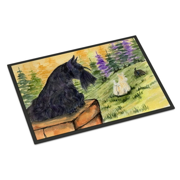 Carolines Treasures SS8634JMAT 24 x 36 in. Scottish Terrier Indoor Or Outdoor Mat
