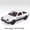 White, variant on 1:30 Scale Initial D AE86 Toy Car Model Alloy Body Rubber Tire Shock Absorption Pull Back Simulation Vehicles Boys Birthday Gift