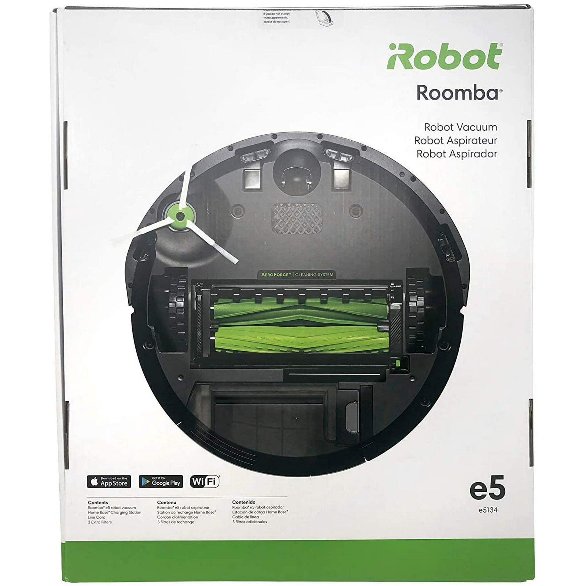 IROBOT Roomba e5 vacuum with Wi Fi 5134 Walmart