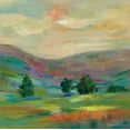thumbnail image 2 of Vassileva, Silvia 26x26 Gold Ornate Wood Framed with Double Matting Museum Art Print Titled - Summer Hues, 2 of 4