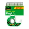 Scotch Magic Tape Dispensers, 3/4 in. x 650 in., 6 Dispensers