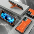 thumbnail image 7 of ExoGuard For Moto G 5G 2022 Case, Phone Case with Screen Protector and Kickstand (Orange), 7 of 7