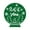 Green, variant on Vinyl Wall Art Decal - Let It Snow - 18.5" x 17" - Inspiring Lovely Christmas Snow Ball Design Holyday Season Sticker For Living Room Doors Windows Storefront School Coffee Shop Decor