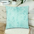 thumbnail image 3 of MKHERT Style Geometric Watercolor Wave Throw Pillowcase Pillow Cover Cushion Couver 18x18 inch, Set of 2, 3 of 3