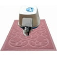 thumbnail image 5 of PetLike XL Cat Litter Trapping Mat, Thick Waterproof  Washable, Non-Slip Backing, Soft on Kitty Paws , Easy to Clean, BPA Free (Pink), 5 of 7