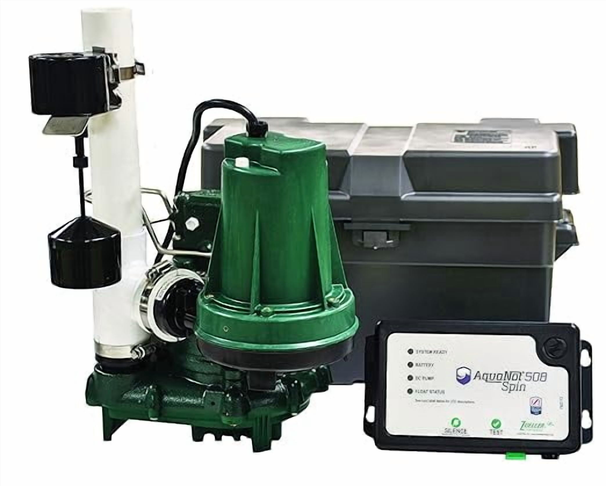 Zoeller 508-0006 Aquanot 508 Sump Pump System w/ Battery Backup