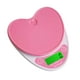 thumbnail image 1 of Naiovety WH-B18L 5 kg / 1g Encantadora de cocina digital en forma de corazón LCD Balanzas electrónicas para alimentos Dieta de cocina Banco de Cocina y Comedor Rosa Naiovety GJ0430-02B, 1 of 6