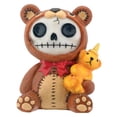 thumbnail image 2 of Statue d'Ourson Brun avec Bouteille d'Ours en Peluche, 2 of 3