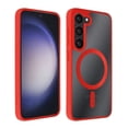 thumbnail image 1 of Mr. Gadgets Funda Carcasa Clear Case Color Rojo Para Samsung Galaxy S26 Compatible Con Magsafe., 1 of 7