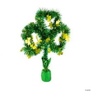 Shamrock Foil Centerpieces, St. Patrick's Day, Party Decor, 3 Pieces