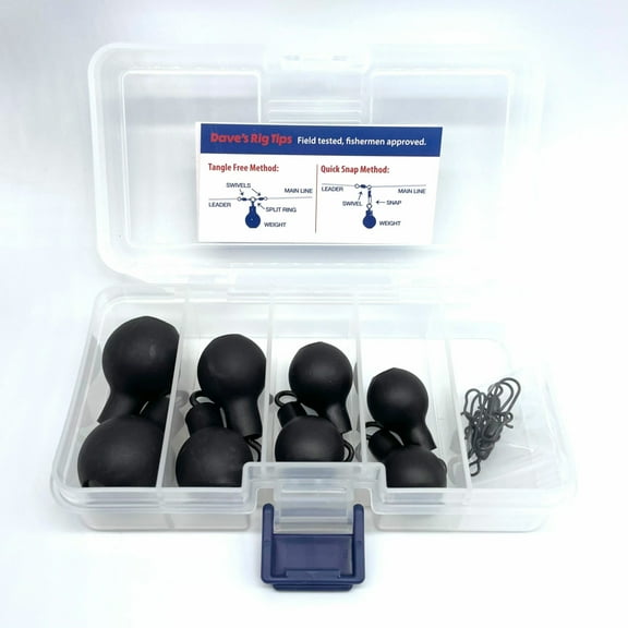 BNR Dave's Salmon Pack/ 21 Piece Steel Round Fishing Weights