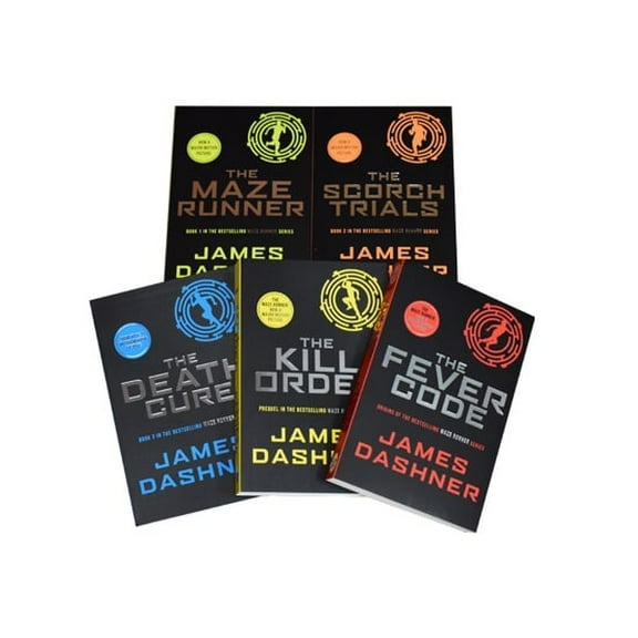 The Maze Runner Series By James Dashner 5 Books Collection Set - Ages 11  - Paperback