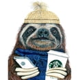 thumbnail image 3 of Symons, Melissa 15x18 Black Modern Framed Museum Art Print Titled - Urban Sloth, 3 of 5