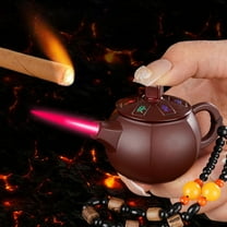 TOPRenddon Torch Lighter, Cool Lighters, Jet Lighter, Windproof Lighter, Unique Lighter, Trench Lighter, Cute Lighter, Creative Teapot Shape Decoration Lighter, Birthday, Candle, Gift for Men
