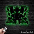 thumbnail image 4 of Handmadetneonsign DJ Record Metal Wall Art, DJ Record Metal Sign Wall Decor, DJ Metal Wall Decor, 4 of 5
