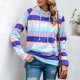 thumbnail image 5 of Sudadera con capucha y cordón con estampado informal a la moda para mujer, además de sudadera de terciopelo, blusa Fridja FKASFK5606, 5 of 6