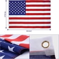 thumbnail image 5 of 20Ft Telescopic Flag Pole Kit, Heavy Duty Aluminum Telescoping Flagpole, with 3x5 American Flag and Topper Ball for Commercial, Residential Use, 5 of 7