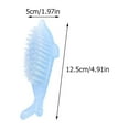 thumbnail image 2 of Shisuyan 4Pcs Dolphin Shaped Nail Brushes Maincure Tools Nail Brushes (Random Color), 2 of 9