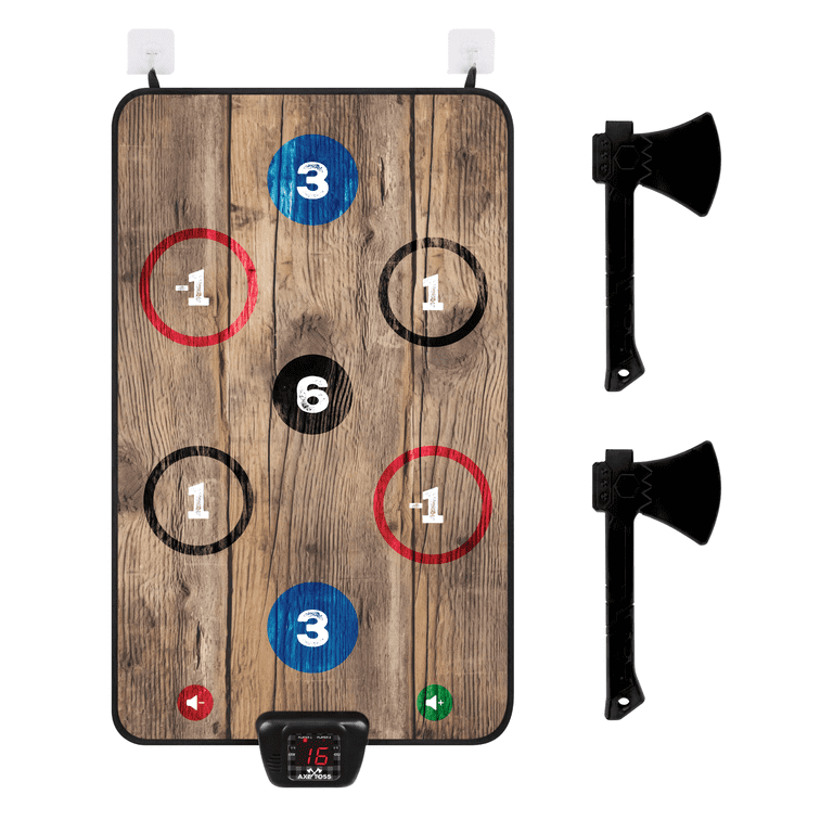MinnARK Electronic Scoring Foam Axe Toss Game photo 1