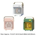 thumbnail image 3 of Bearachild Mini USB aire acondicionado humidificador de disipación de calor de bajo ruido DC5.0V/1.0A ventilador de oficina en aerosol para el hogar Electrodomésticos Rosado Bearachild HA064660-02, 3 of 6