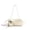 Beige, variant on Genuine Leather Women's Shoulder Bag Large Full-Grain Cowhide Flap Purse