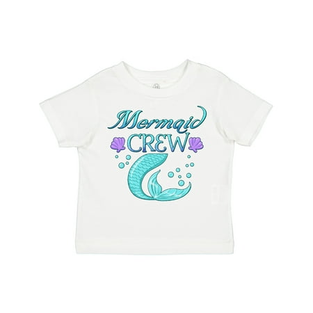 

Inktastic Mermaid Crew Gift Toddler Boy or Toddler Girl T-Shirt