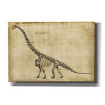 Epic Graffiti "Brachiosaurus Study" by Ethan Harper, Canvas Wall Art, 26"x18"