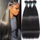 thumbnail image 1 of Hair Weave Great Grace Brazilian Straight, 3 paquetes de 22 a 26 pulgadas, 1 of 6