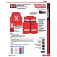 thumbnail image 2 of Chaleco Rojotalla Extra Extra Grande Usch14 Urrea Urrea Herramientas USCH14, 2 of 2