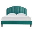 thumbnail image 3 of Daisy Performance Velvet Twin Platform Bed-MOD-7043, 3 of 7