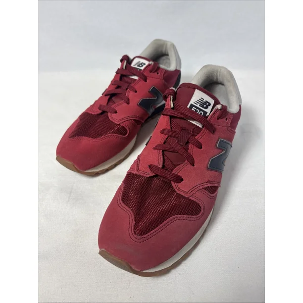 New Balance 520 Shoe Mens US Size 7.5 U520EK Red Blue Casual Sneakers