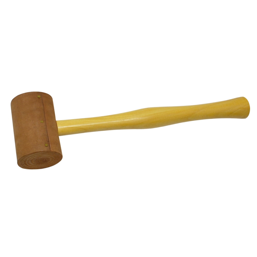 2" Rawhide Leather Mallet 6 Oz Jewelry Making Metal Forming Crafting