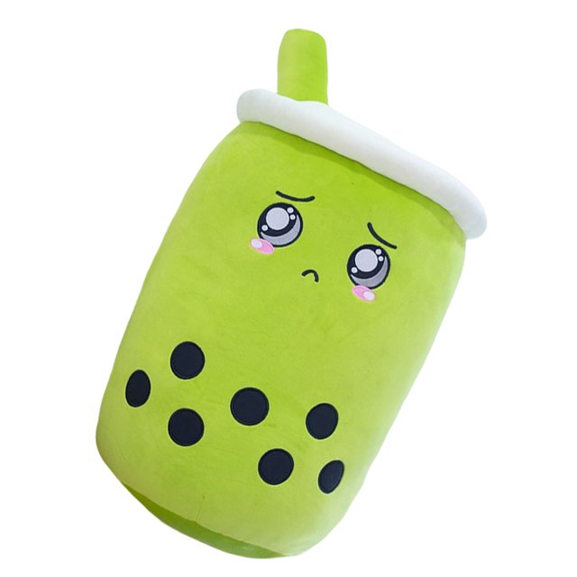 Vogacara Juguete de peluche y encantador, muñecas de té de la leche rellenas, muñeca portátil, taza de té amigable con la piel, Animales de peluche y juguetes de peluche tipo 3 Vogacara FN007163-03
